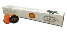 Load image into Gallery viewer, Coffee Capsules CAFE R&#39;ONN (10pcs/box). Compatible with Nespresso * Coffee Machines
