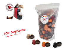 Load image into Gallery viewer, Coffee Capsules CAFE R&#39;ONN, MIX 100 Pcs, Compatible with Nespresso®* Coffee Machines