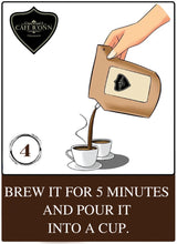 Load image into Gallery viewer, Auto Brewing Coffee Dripper CAFE R&#39;ONN®(4 Reusable bags x 30 g)