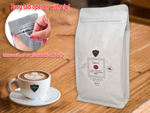Load image into Gallery viewer, COFFEE BEANS ESPRESSO Medium Roasted, Zip-Lock Bag 500g