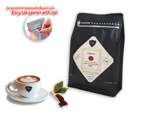 GROUND COFFEE CAFE R'ONN ESPRESSO Medium Roasted, Zip-Lock Bag 250 g
