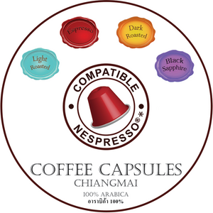 Coffee Capsules CAFE R'ONN, MIX 50 Pcs, Compatible with Nespresso®* Coffee Machines