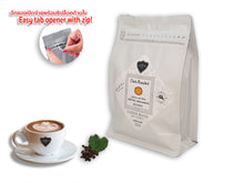 Load image into Gallery viewer, COFFEE BEANS CAFE R&#39;ONN 100% Arabica DARK Roasted, Zip-Lock Bag 250g, Origin North Thailand